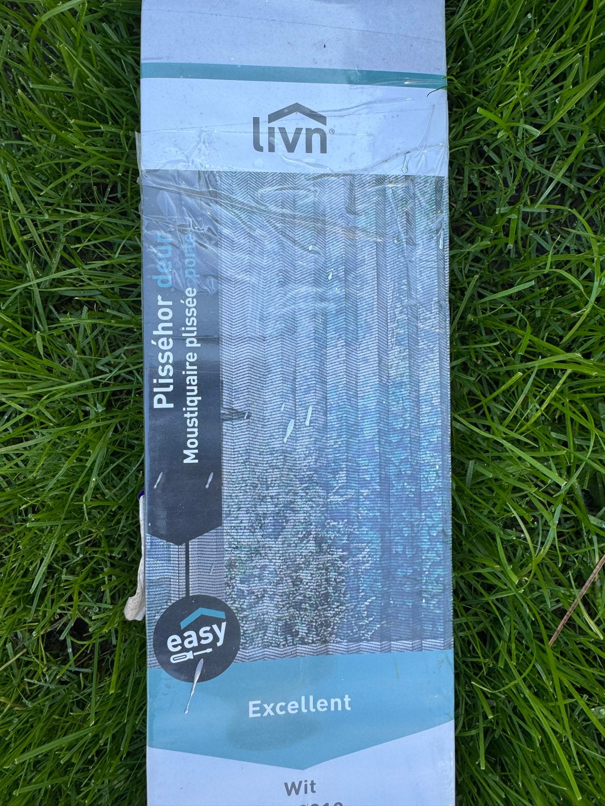 Nieuwe Plissé rolhor voor deur - Livn Excellent Wit, Doe-het-zelf en Verbouw, Ophalen, 80 tot 100 cm, 215 cm of meer, Hordeur