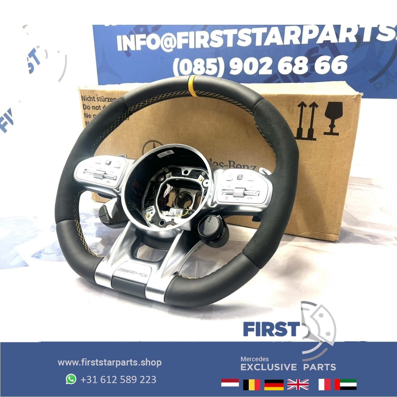 2024 AMG STUUR W177 W118 W205 W213 W253 W223 W468 W257 A45 C, Auto-onderdelen, Besturing, Gebruikt, -, Ophalen of Verzenden, -