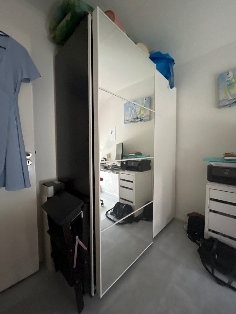 IKEA PAX kledingkast 153x200 cm– compleet ingericht Z.G.A.N., 100 tot 150 cm, 200 cm of meer, Zo goed als nieuw, 50 tot 75 cm