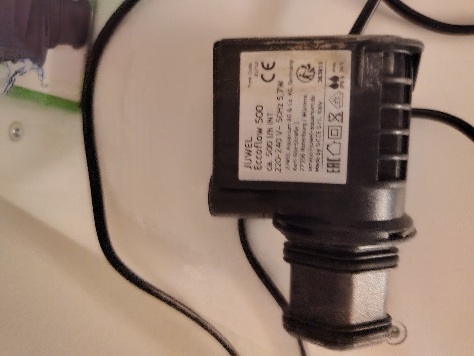 Juwel Ecoflow 500 aquarium pomp, Gebruikt, Overige typen, Juwel, Inclusief toebehoren