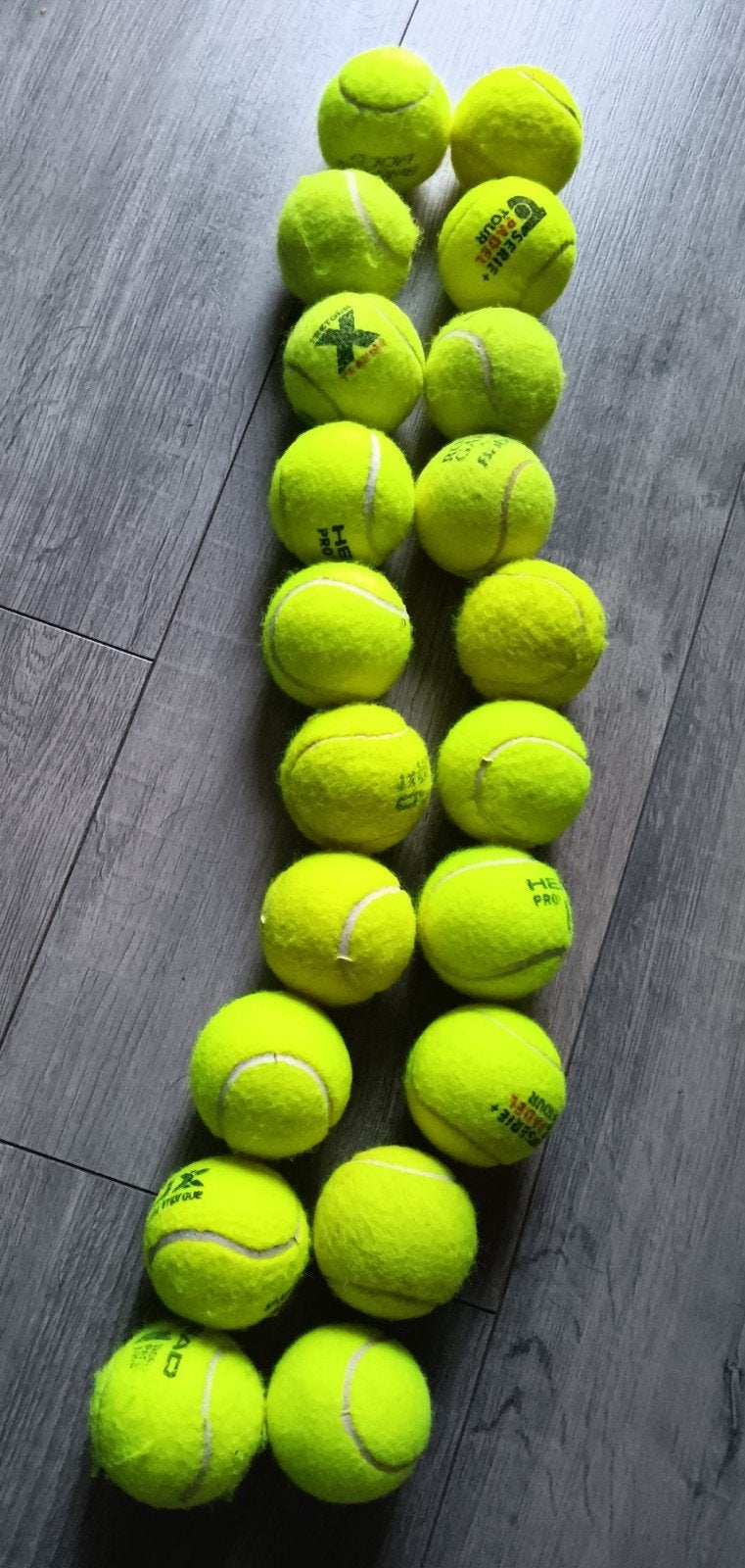 20 tennisballen, Dieren en Toebehoren, Hondenspeelgoed, Ophalen of Verzenden