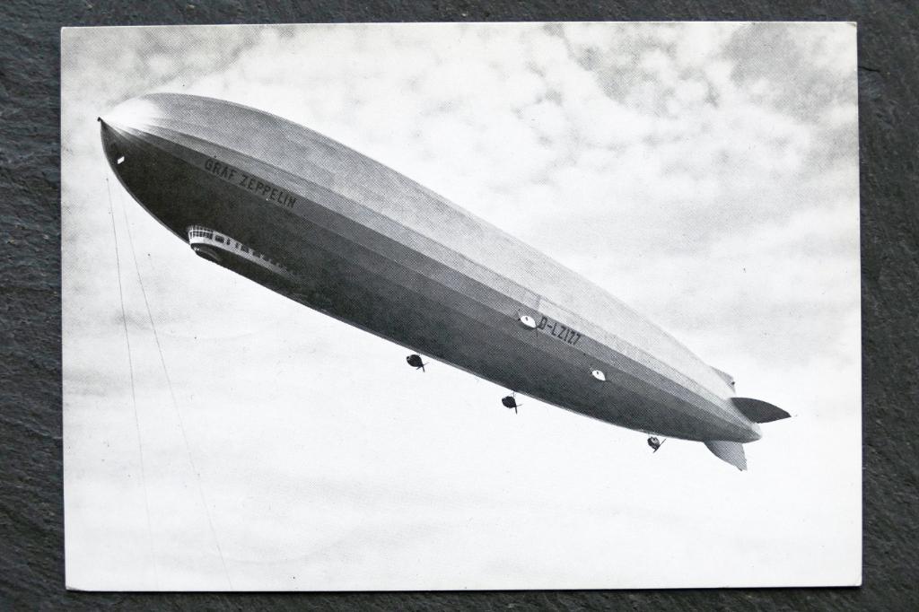Aerophila 1976, Luchtschip Graf Zeppelin anno 1931, Verzamelen, Verzenden, 1960 tot 1980, Gelopen, Voertuig