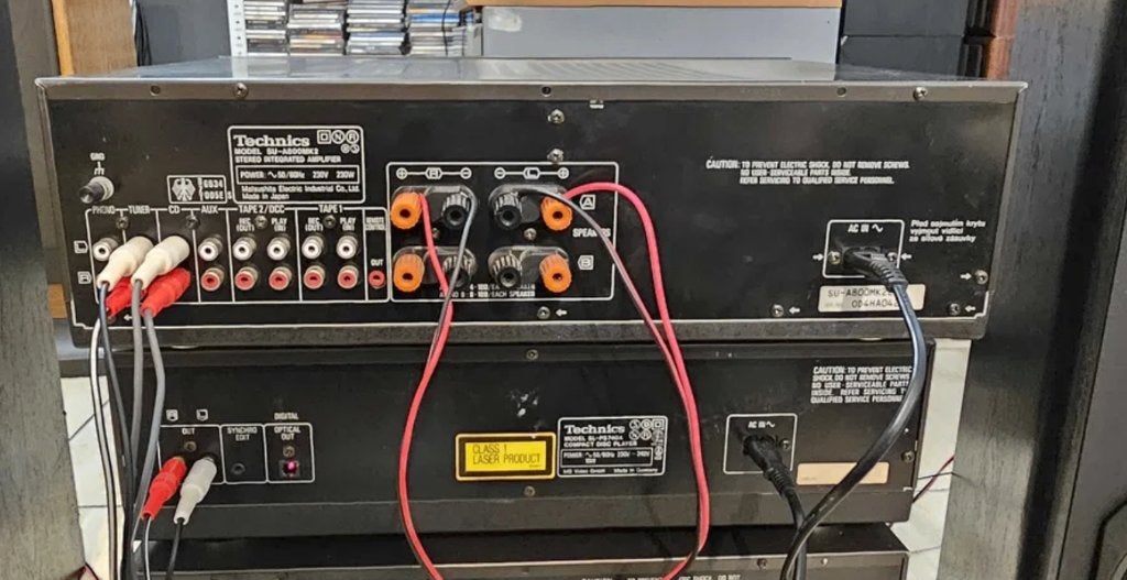 Technics SU-VX720 , SU-A800 MK2, Overige merken, Refurbished, Ophalen of Verzenden, 120 watt of meer