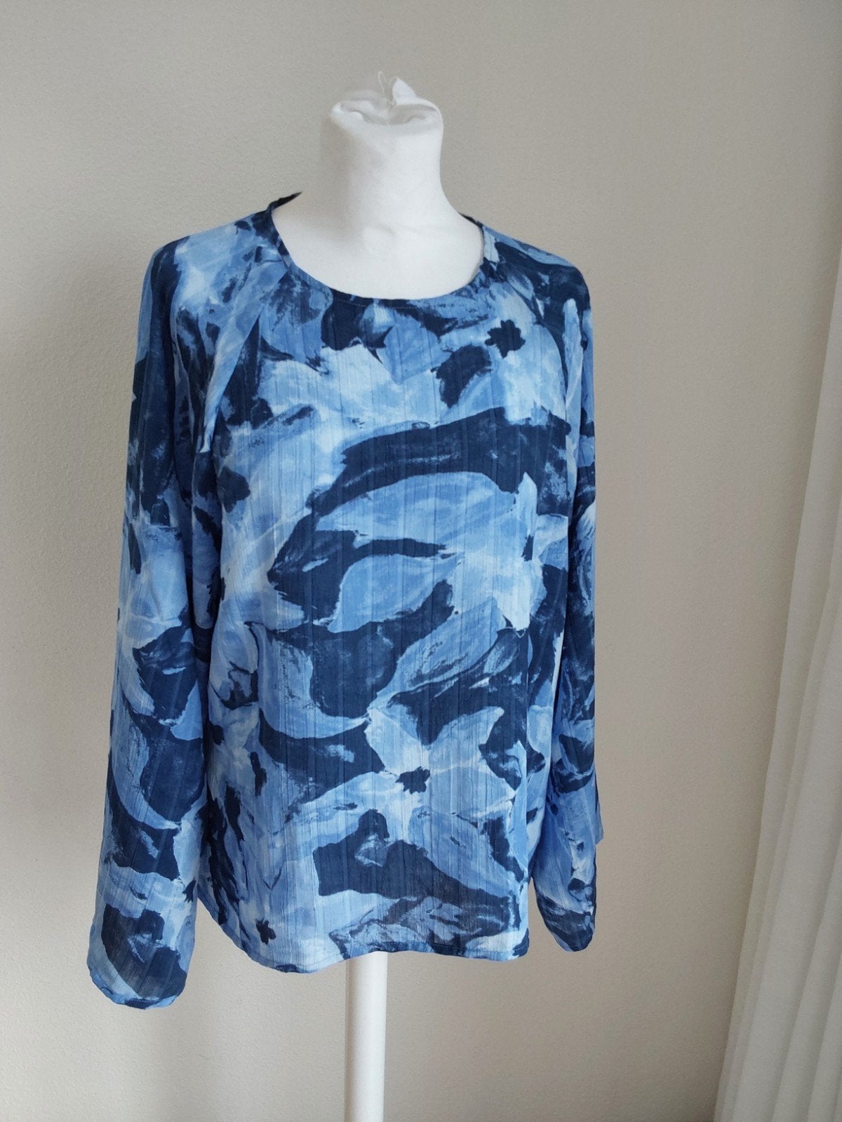 Prachtige blauwe top van Msch Copenhagen maat XL, Msch Copenhagen, Blauw, Ophalen of Verzenden, Zo goed als nieuw