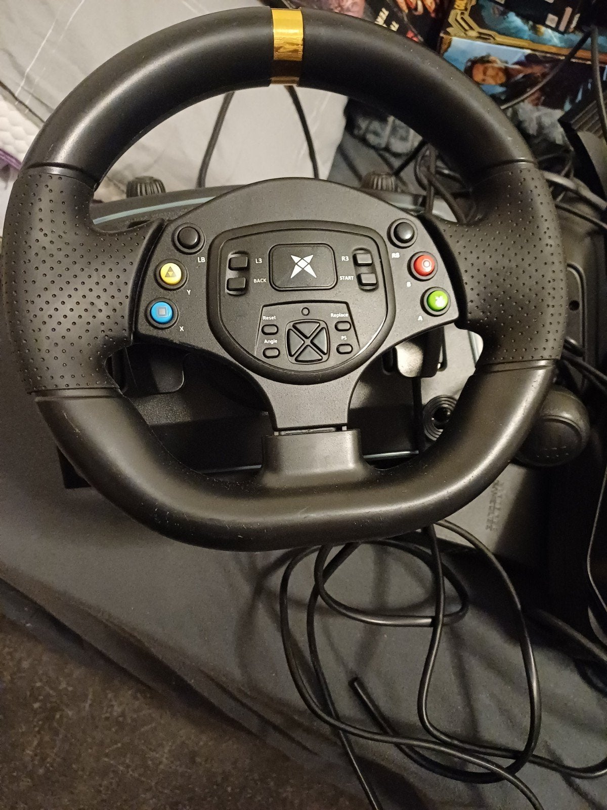 X box race stuur compleet, Ophalen of Verzenden, Zo goed als nieuw