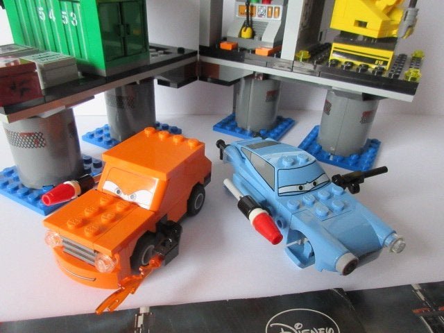 9486 Lego Cars, Boorplatformontsnapping, Disney., Lego, Ophalen of Verzenden, Zo goed als nieuw, Disney