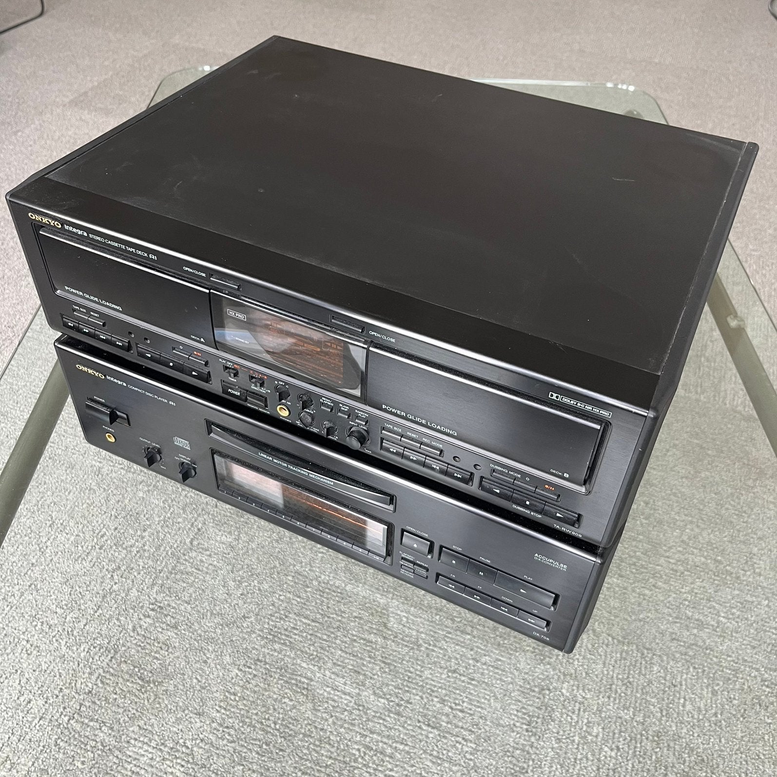 Onkyo Integra TA-RW909 cassettedeck revisie nodig, Ophalen, Dubbel
