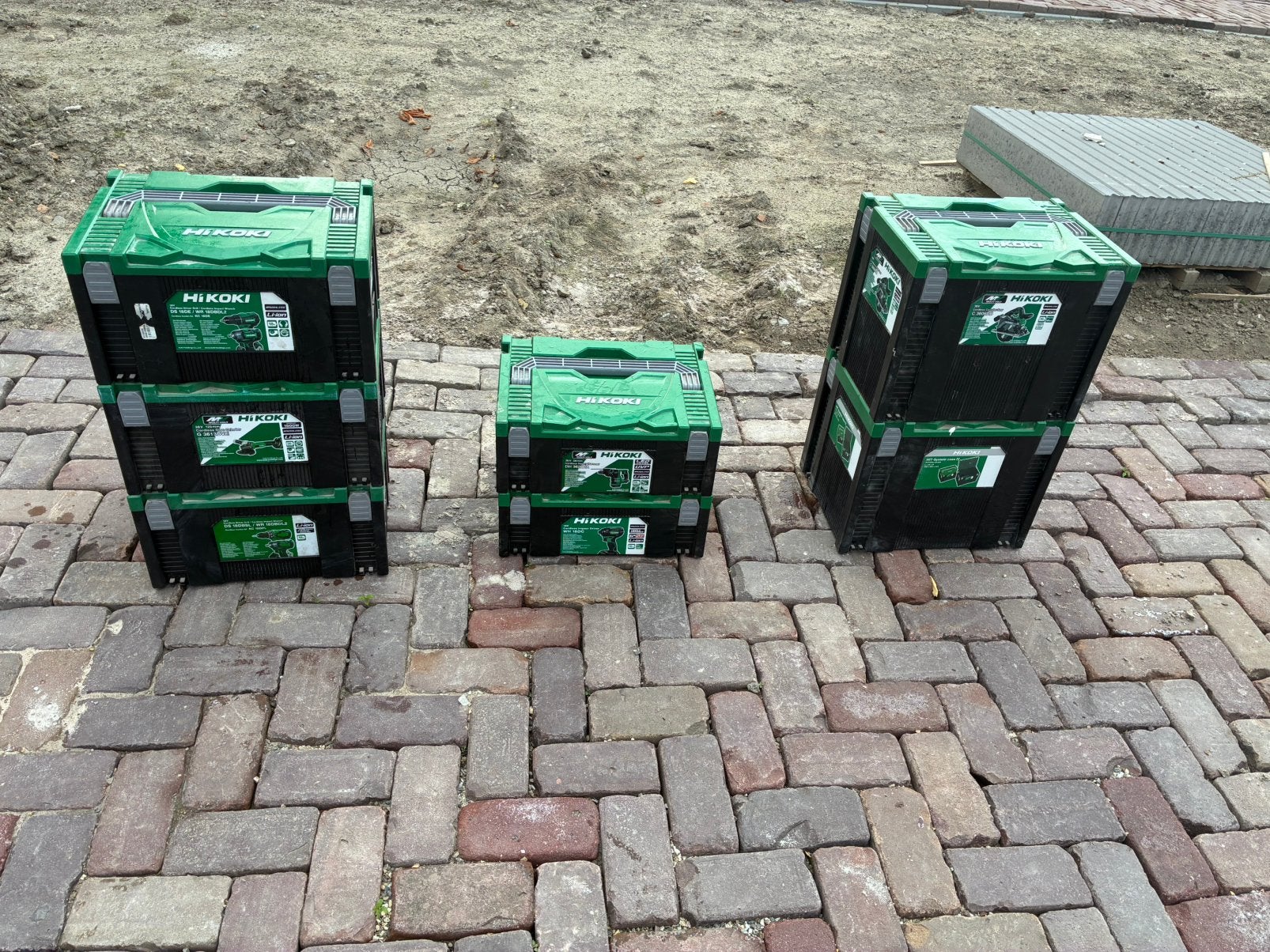 Hikoki gereedschapskoffers, Ophalen, Zo goed als nieuw