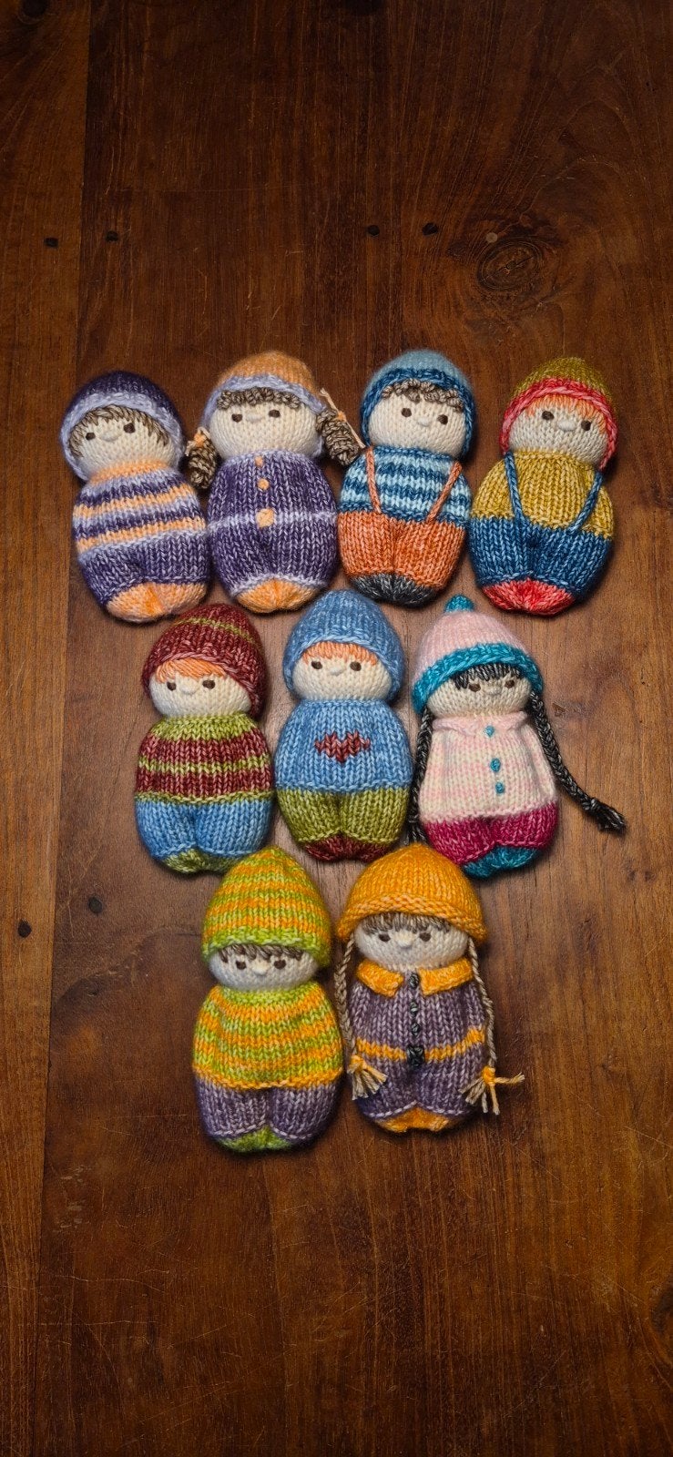 knuffelpopjes, Kinderen en Baby's, Handgemaakt, Nieuw, Ophalen of Verzenden, Meerkleurig