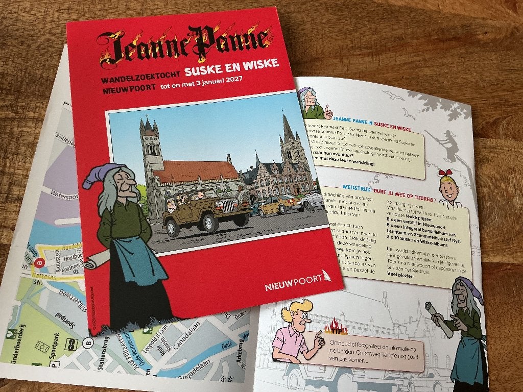 ️S&W️🗯️ FOLDER Jeanne Panne 🧹🧙🏻‍♀️, Ophalen of Verzenden, Suske en Wiske, Nieuw, Overige typen