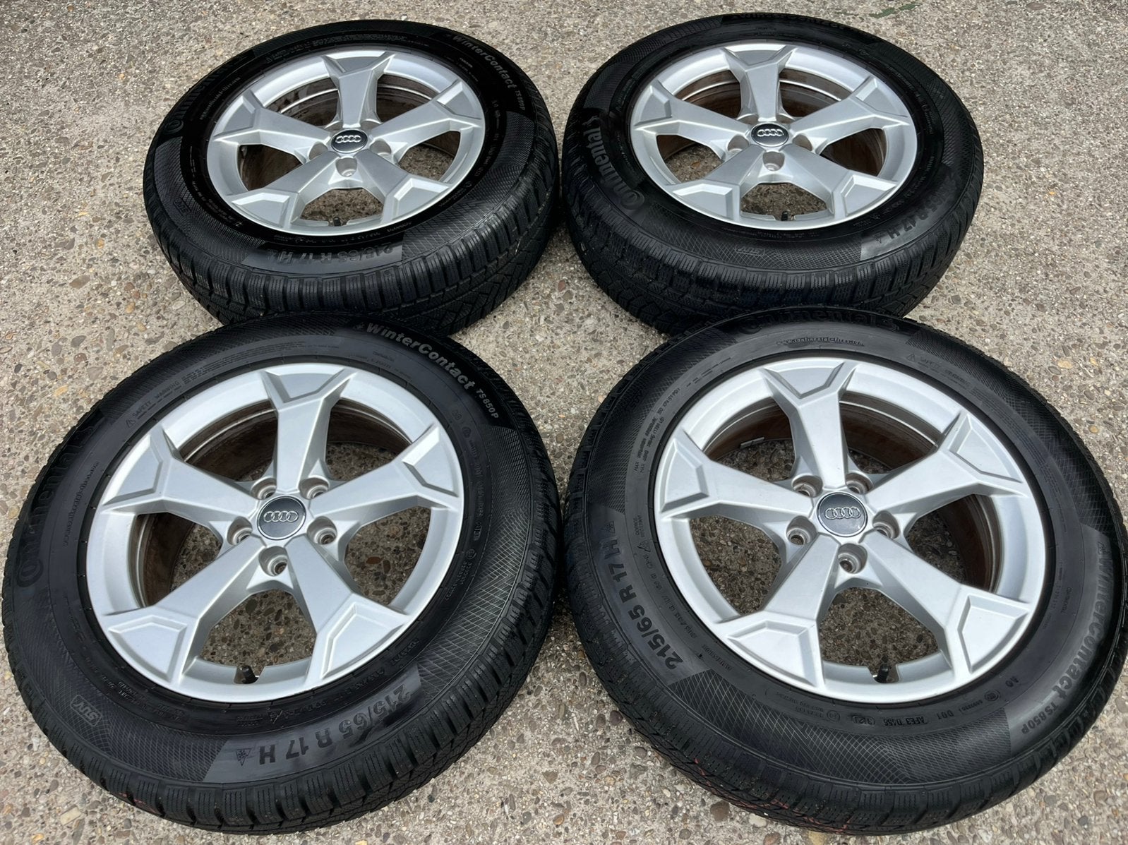 17” originele Audi Q3 83a winter velgen, Ophalen, Audi, Banden en Velgen, 17 inch