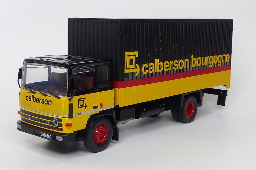 Saviem PX 40 Calberson 1978 1/43 serie Saviem ALTAYA # 9, Verzenden, Nieuw, Bus of Vrachtwagen, Overige merken