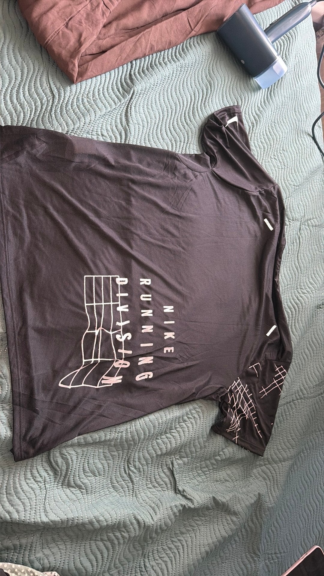Nike Miler zomer set maat L, Ophalen of Verzenden, Nieuw, Zwart