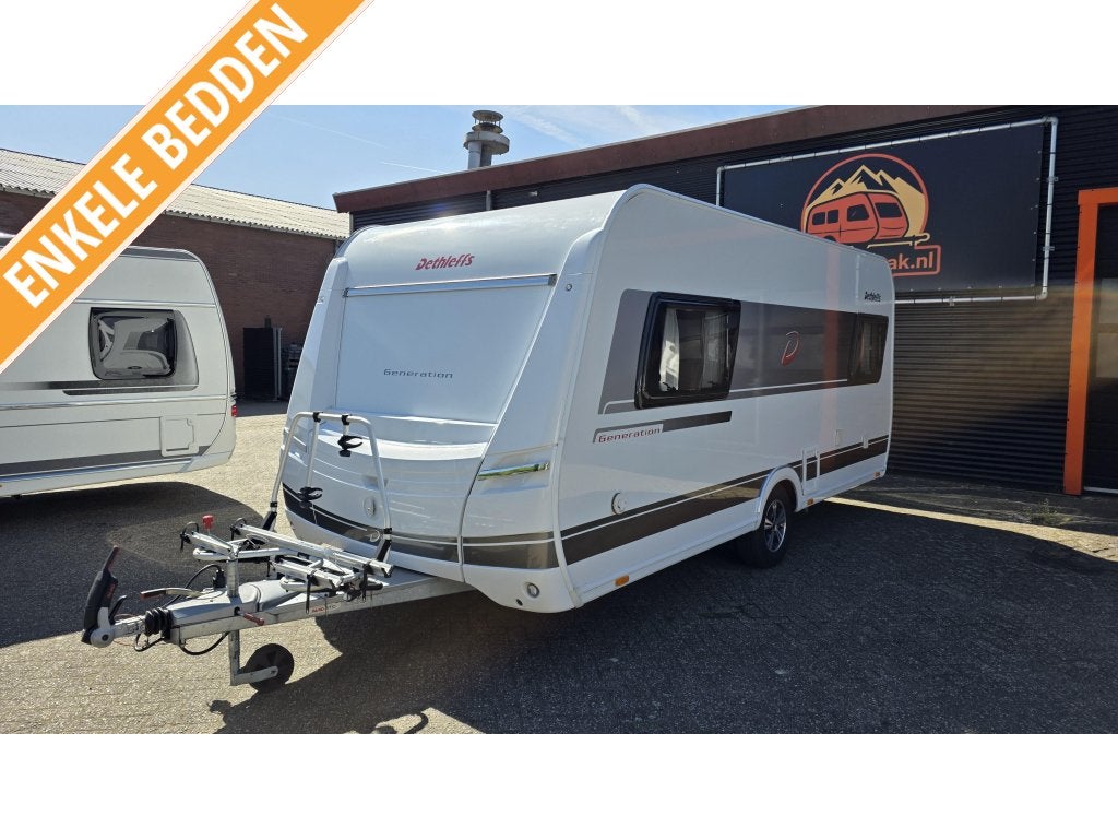 Dethleffs Generation 465 EL Camper Enkele bedden, Mov, Schokbreker, Bedrijf, Treinzit, Overige typen