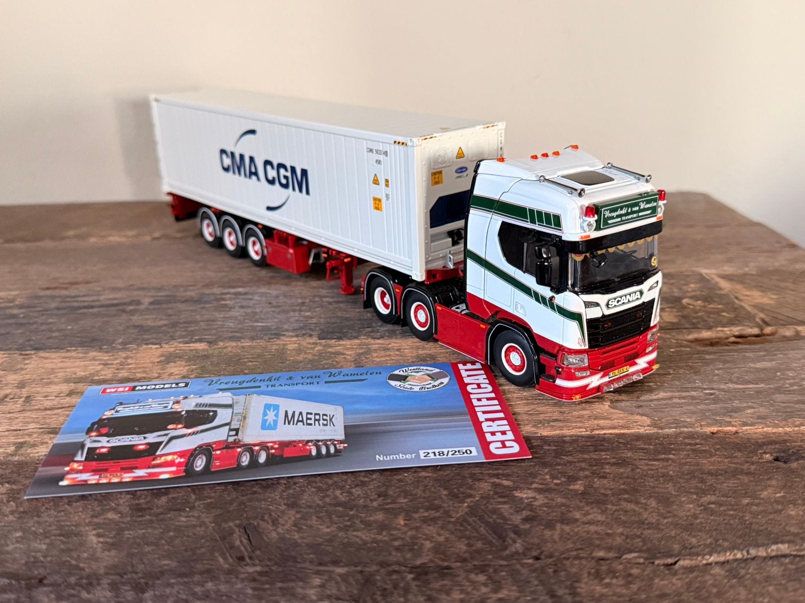 WSI - Scania next gen Vreugdenhil, Ophalen of Verzenden, Zo goed als nieuw, Bus of Vrachtwagen, Wsi