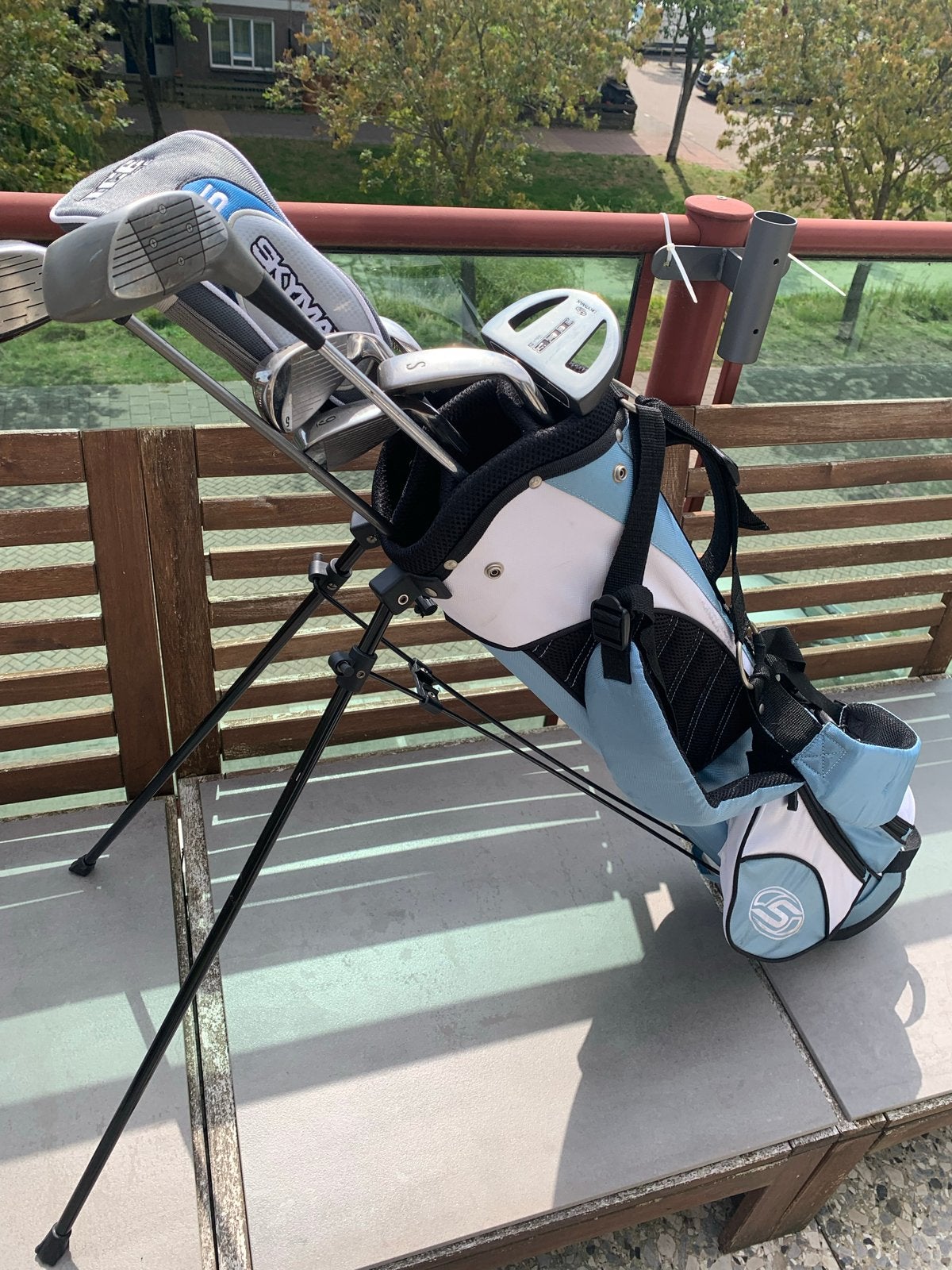 Linkshandige golfset met tas - Ideaal voor beginners!, Sport en Fitness, Golf, Ophalen, Gebruikt, Set, Overige merken
