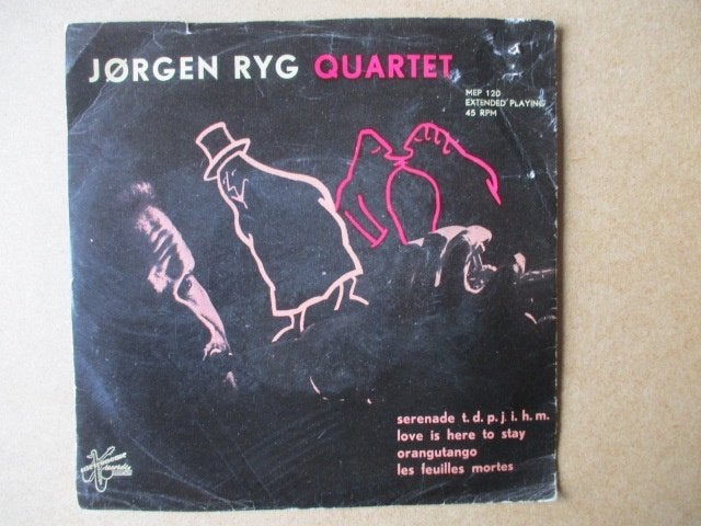 s5974 jorgen ryg quartet - serenade t.d.p.j.i.h.m., Ophalen, Gebruikt, 7 inch, Overige genres