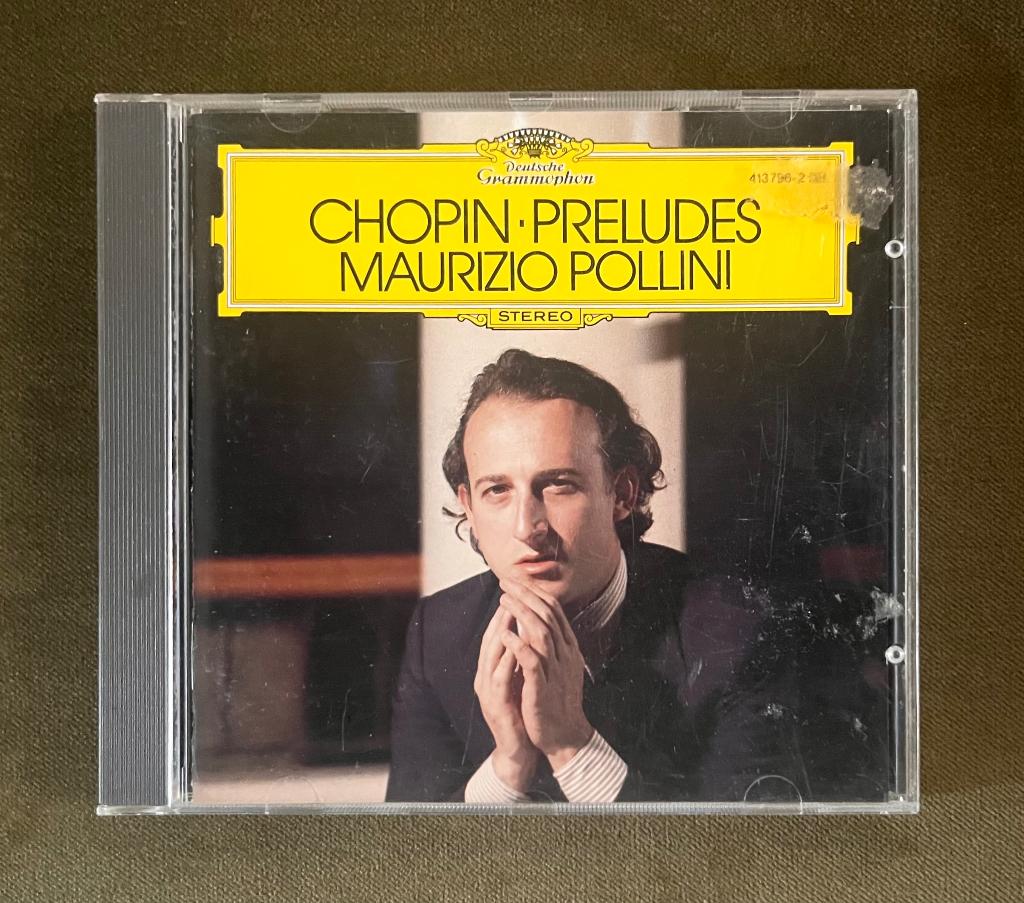 Chopin: 24 Preludes - Maurizio Pollini, Ophalen of Verzenden, Romantiek, Gebruikt, Kamermuziek