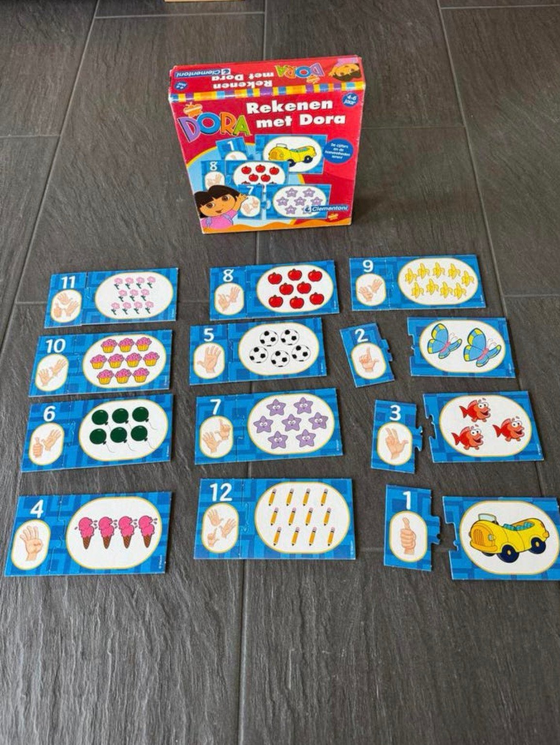 Rekenen met Dora, Ophalen of Verzenden, Gebruikt, Puzzelen