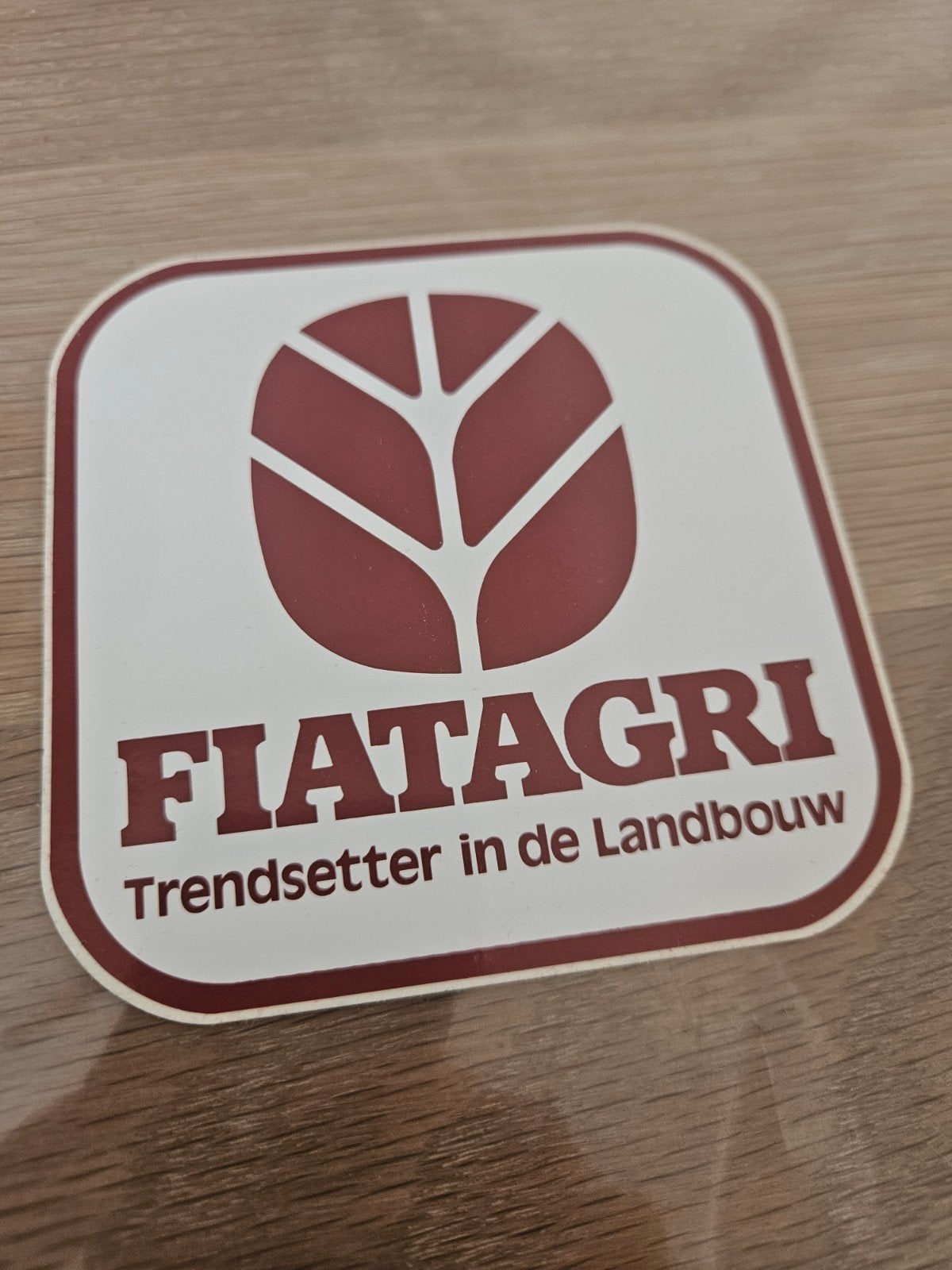 Fiatagri Sticker, Ophalen of Verzenden, Zo goed als nieuw