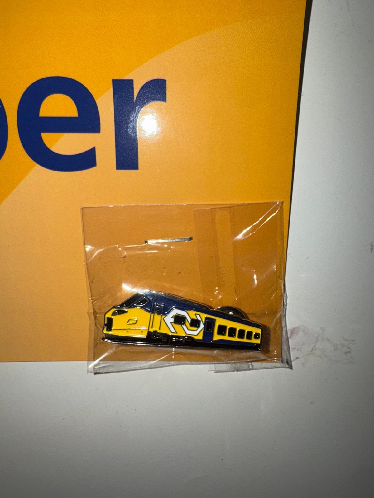 NS ICNG speldje, Verzamelen, Ophalen of Verzenden, Nieuw, Transport, Speldje of Pin