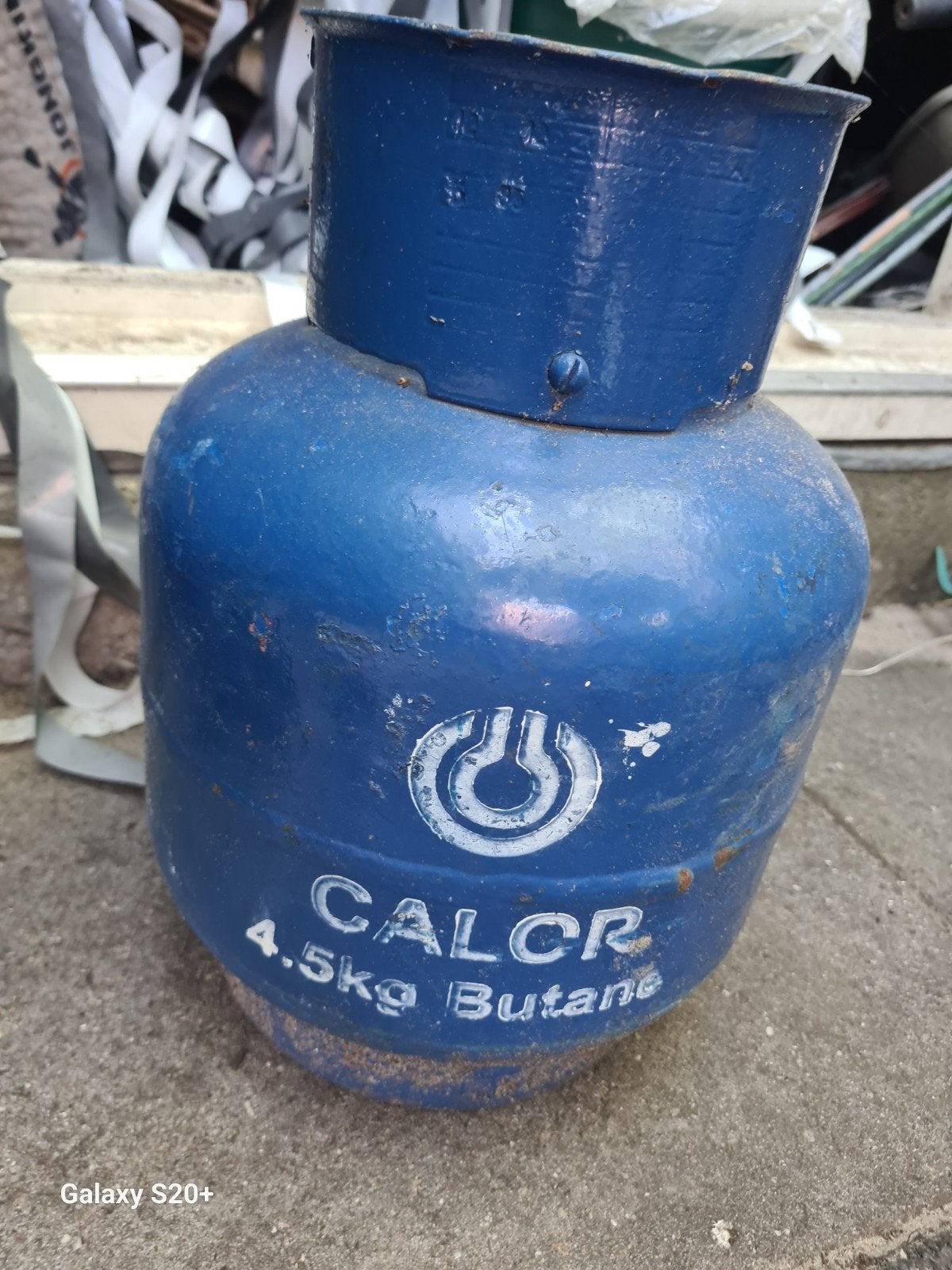 Lege Gasfles, Caravans en Kamperen, Kampeeraccessoires, Ophalen, Gebruikt