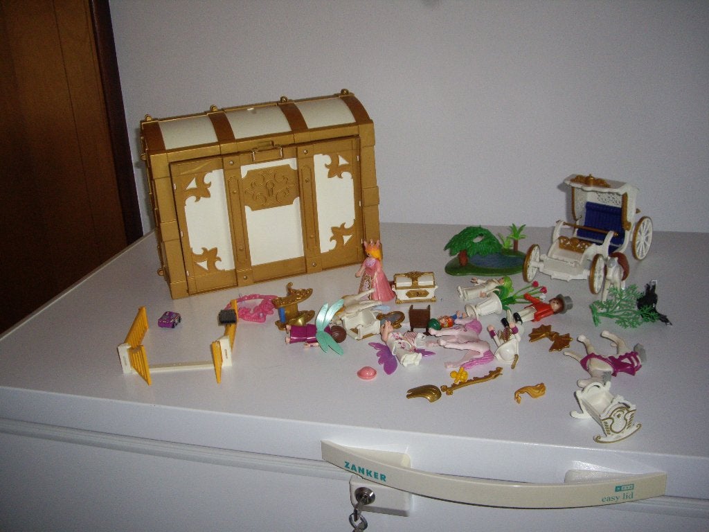 playmobil prinsessenkoffer, Ophalen, Gebruikt