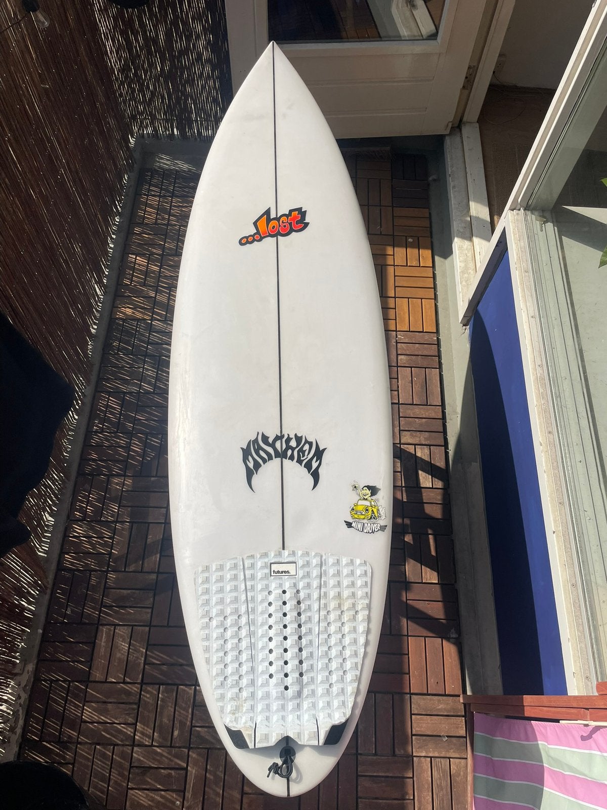 Surfboard Lost mini driver 5’8, Watersport en Boten, Ophalen, Zo goed als nieuw