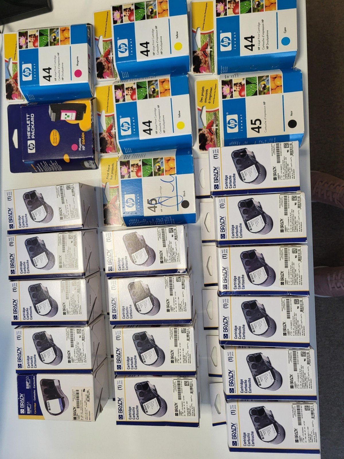 HP en Brady Inktcartridges en Labelcartridges, Ophalen of Verzenden, Nieuw in verpakking, Overige typen