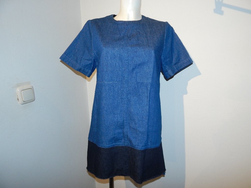 Proenza Shouler jeans jurkje onderkant donker blauw mt 2/M