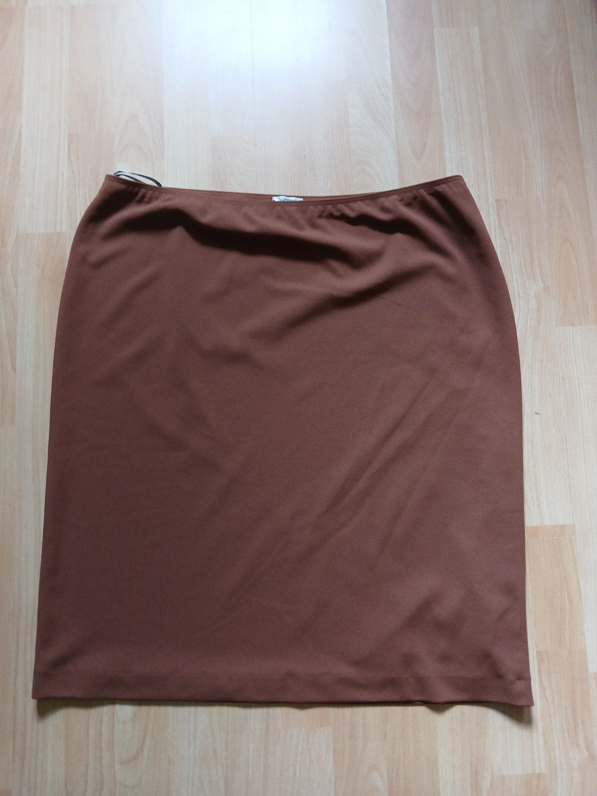 Prachtige roestbruine rok van Sommermann in maat 48., Kleding | Dames, Ophalen, Bruin, Sommermann, Maat 46/48 (XL) of groter