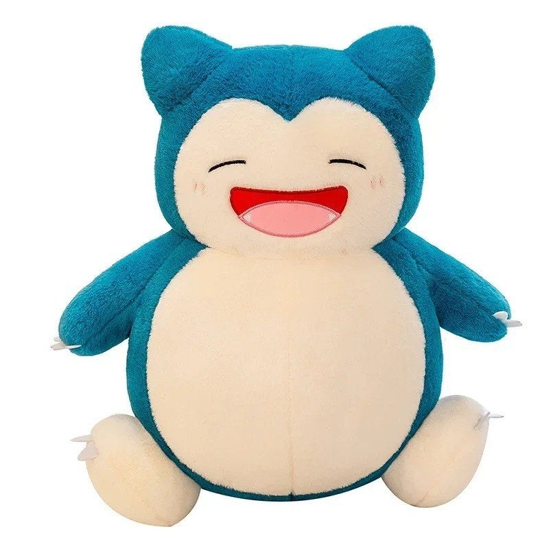 Pokemon grote knuffel Snorlax met open mond (35cm)