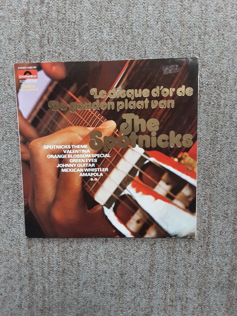 vinyl lp The Spotnicks le disque d'or de gouden plaat, Cd's en Dvd's, Vinyl | Rock, LP, Gebruikt, Ophalen of Verzenden, 12 inch