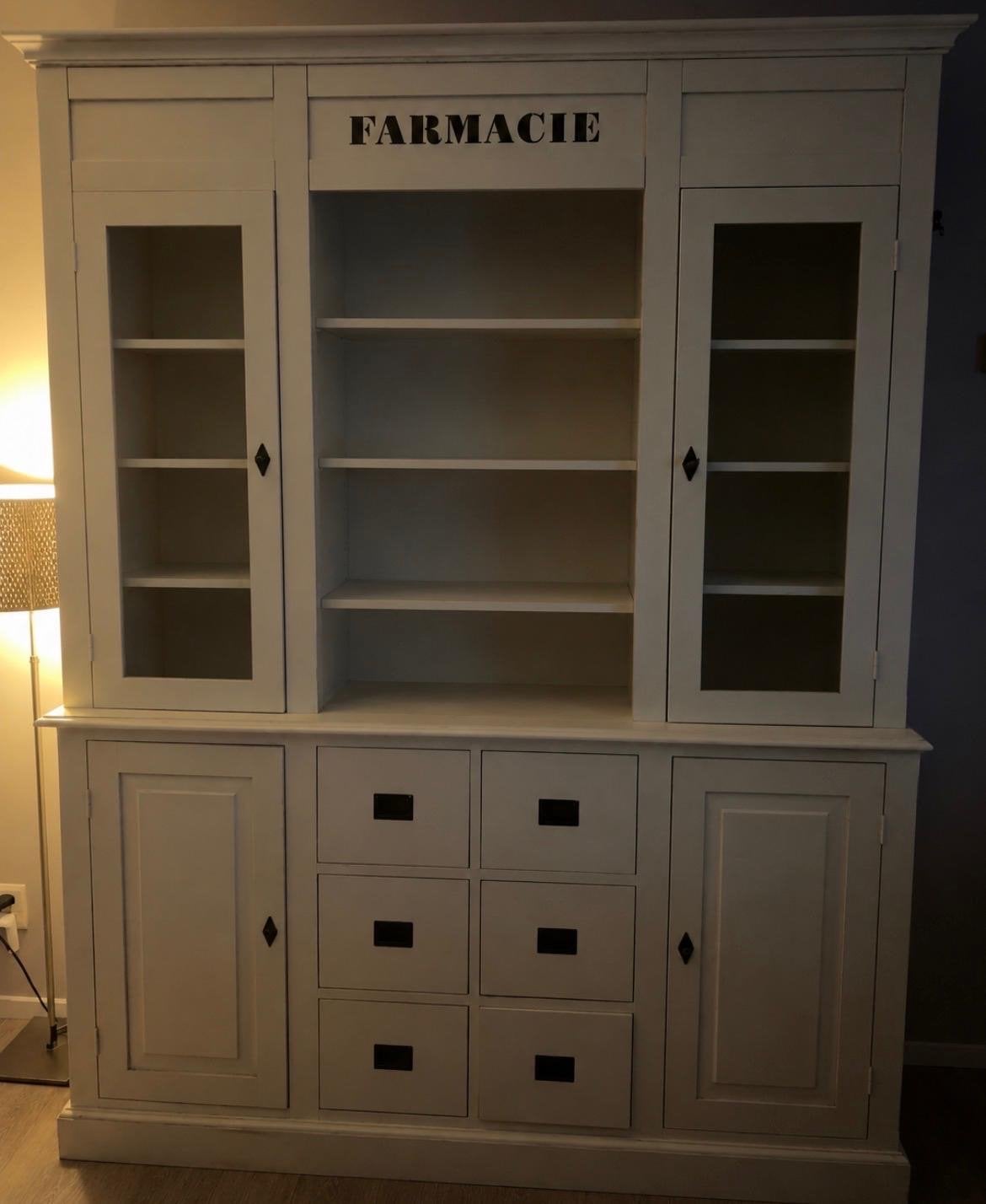 Apothekerskast / Farmaciekast - Vintage Stijl, Ophalen