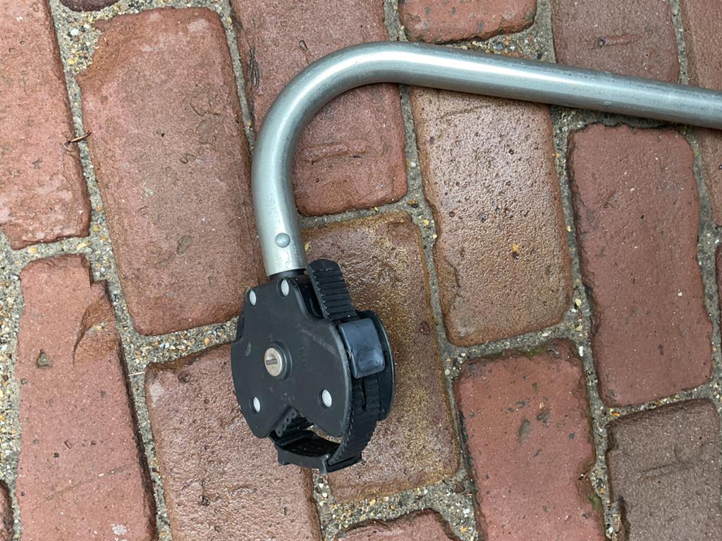 Twinny Load frameklem - klem frame fiets fietsendrager, Auto diversen, Fietsendragers, Zo goed als nieuw, Fietsendrager-accessoire