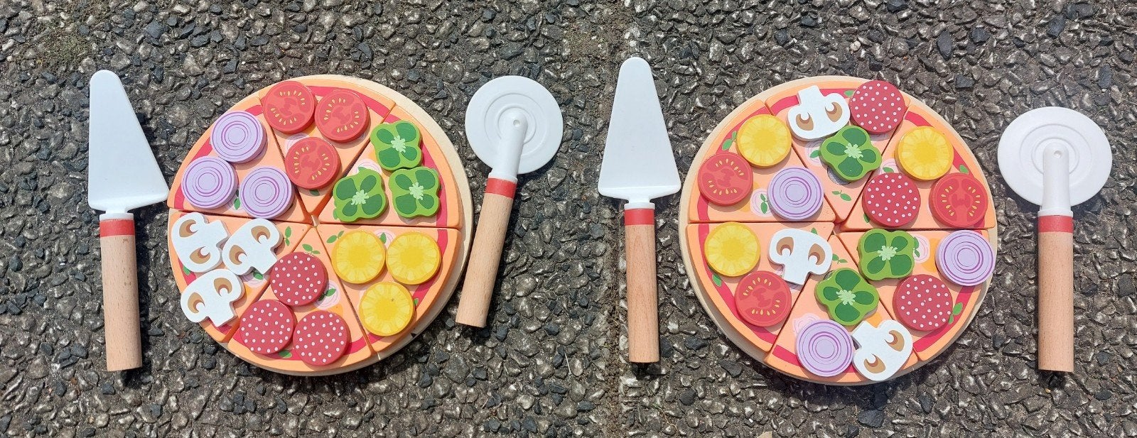 Houten speelgoed pizza's, Ophalen of Verzenden, Overige typen