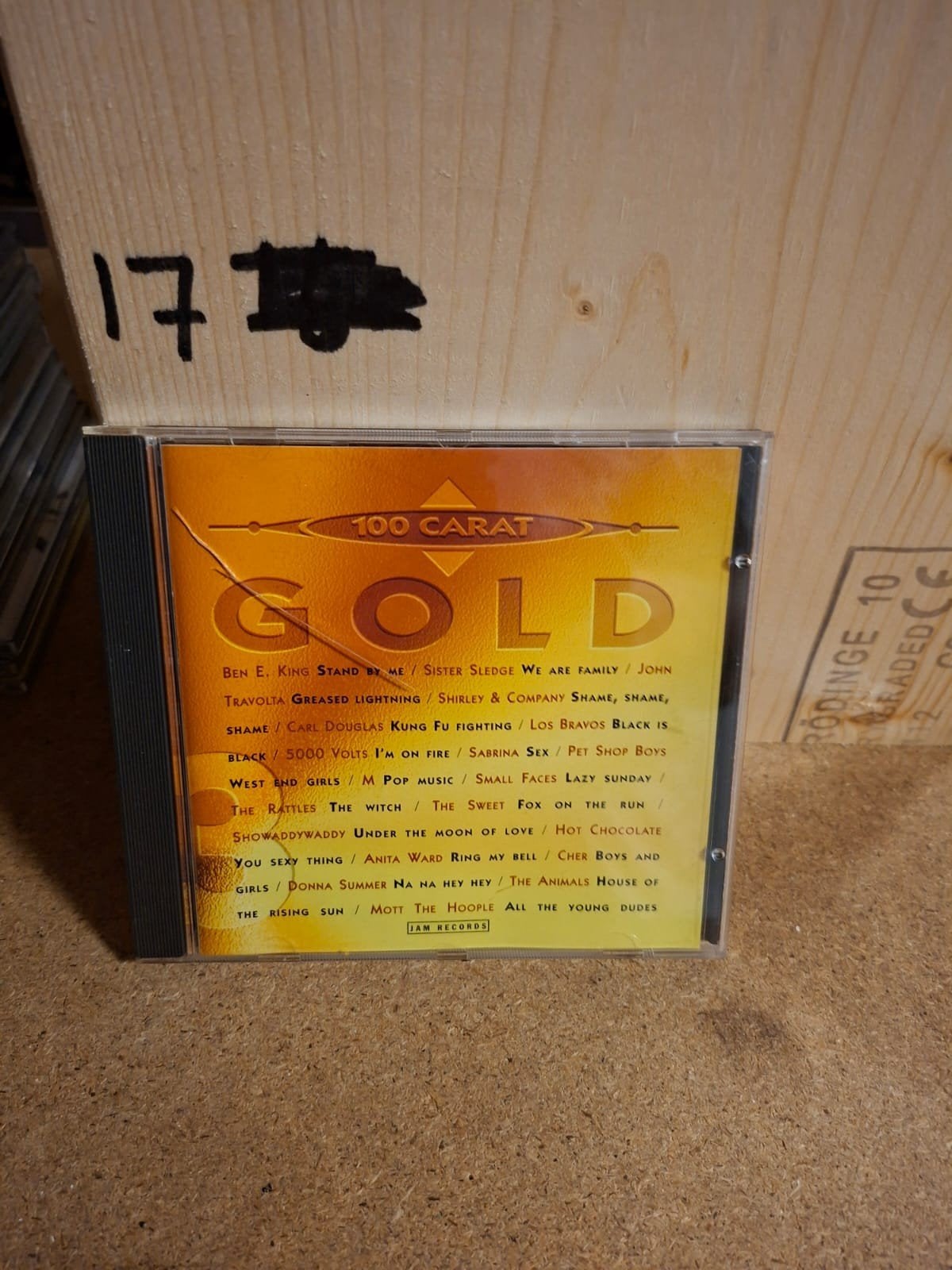100 Carat Gold CD - Diverse Artiesten Pop/Rock Hits, Ophalen of Verzenden, Gebruikt, Pop, Verzamelalbum