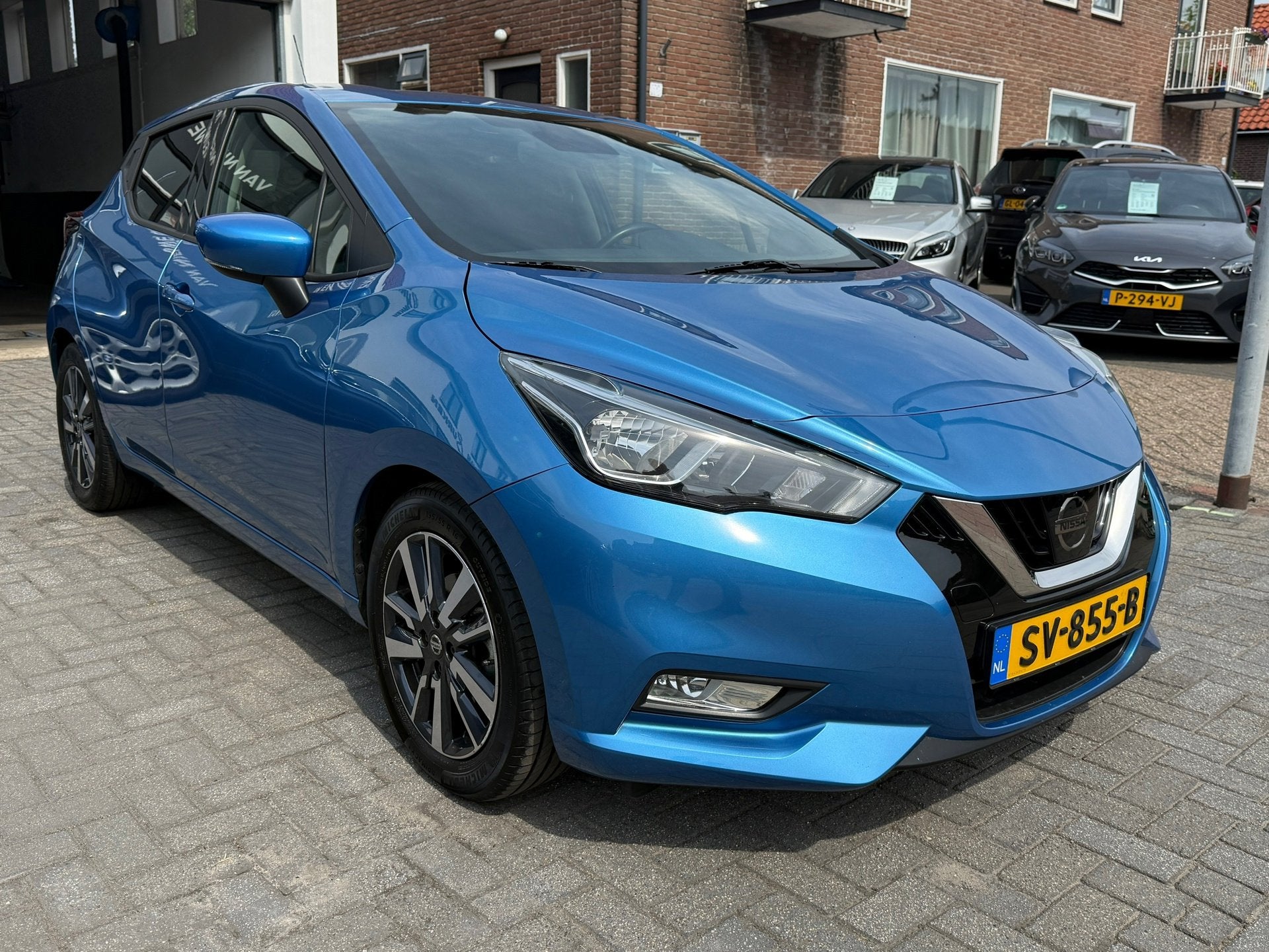 Nissan Micra 0.9 IG-T N-Connecta,Achteruitrij camera,Navigat, Voorwielaandrijving, 898 cc, Euro 6, 525 kg