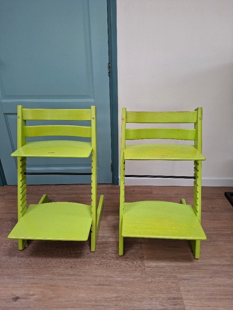 Trip Trap kinderstoel, Kinderen en Baby's, Kinderstoelen, Ophalen, Gebruikt, Meegroeistoel, Aanschuifbaar