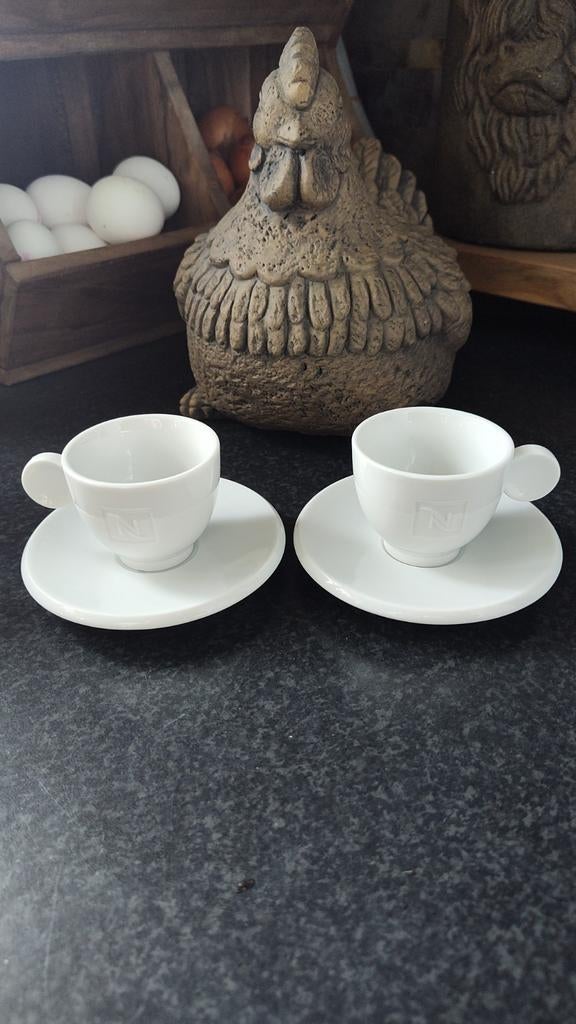 Nespresso (espresso) kop en schotels, Ophalen of Verzenden