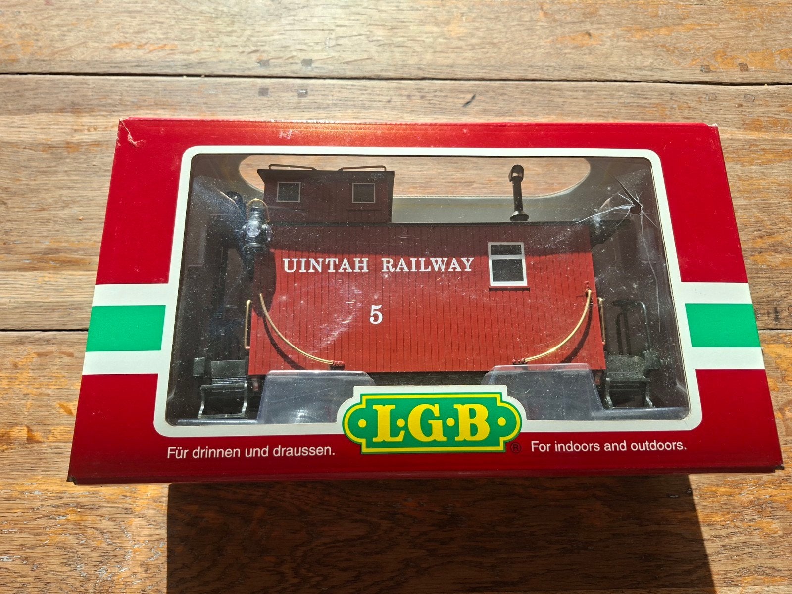 LGB Uintah Railway Wagon 46650 - Nieuw in doos, Ophalen of Verzenden, Nieuw, Wagon, LGB