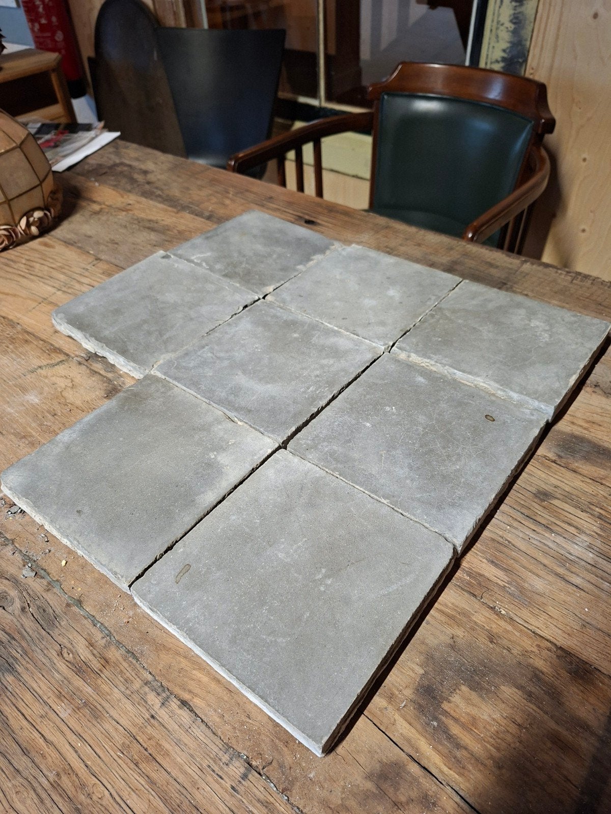 Cementtegels, estrikken 17x17 cm - 22 m² legklaar, Doe-het-zelf en Verbouw, Vloerdelen en Plavuizen, Ophalen, Gebruikt, Overige materialen