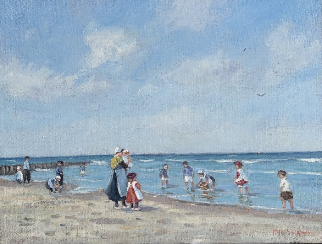 Hans Mijnsbergen, 's zomers strandplezier, Ophalen