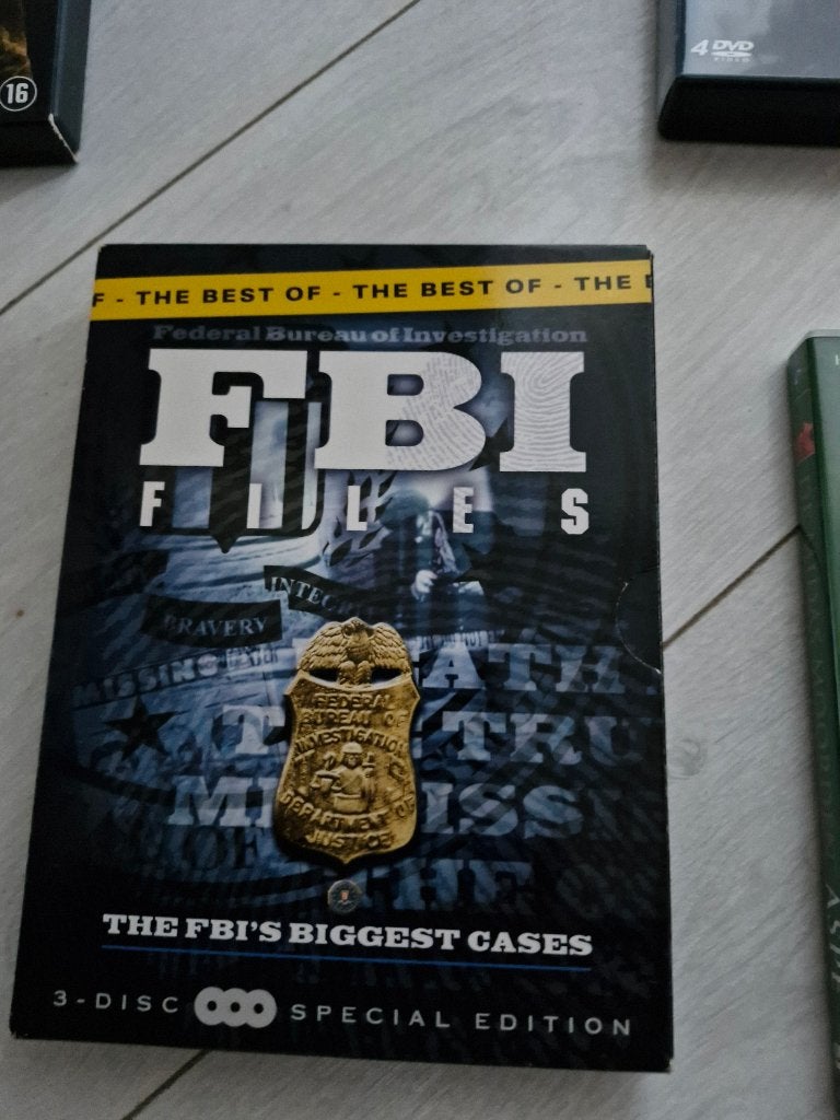 3 Dvd FBI files, Cd's en Dvd's, Dvd's | Tv en Series, Alle leeftijden, Ophalen of Verzenden, Gebruikt, Actie en Avontuur