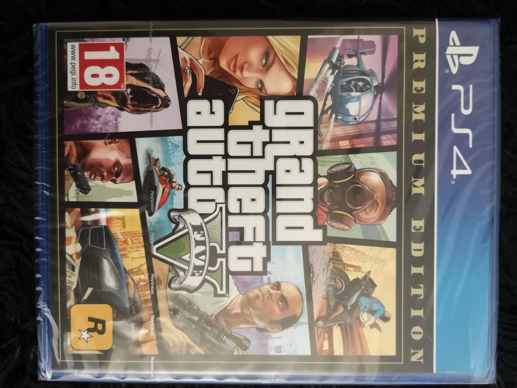 GTA 5 Premium PS4 nieuw!, Spelcomputers en Games, Games | Sony PlayStation Vita, Ophalen of Verzenden