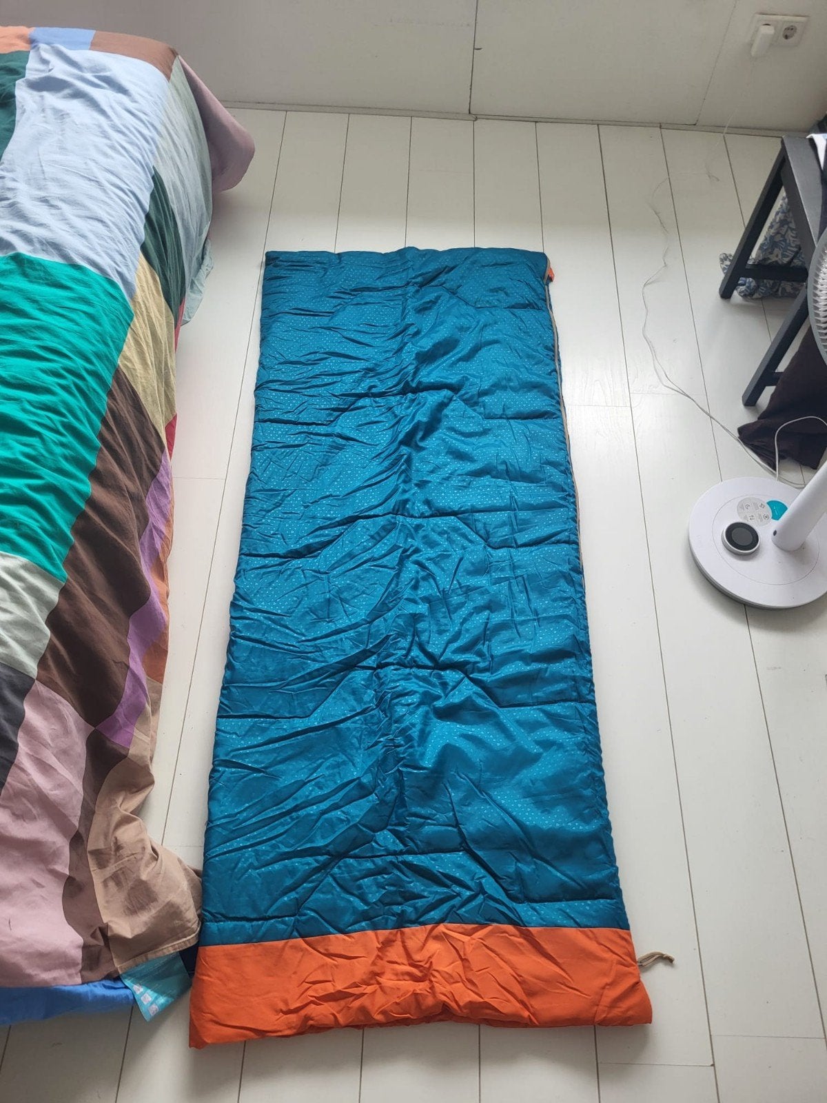 slaapzak Quechua, Caravans en Kamperen, Slaapzakken, Ophalen, Zo goed als nieuw