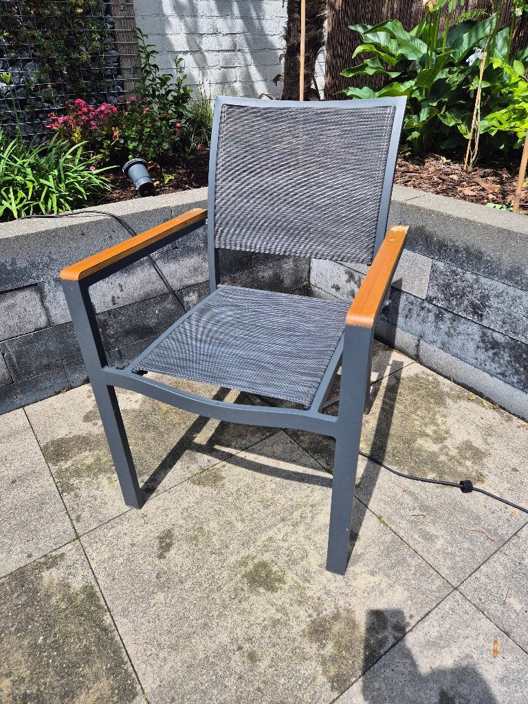 Tuinstoelen 6 stuks, Tuin en Terras, Tuinstoelen, Ophalen, Gebruikt, Kunststof, Stapelbaar