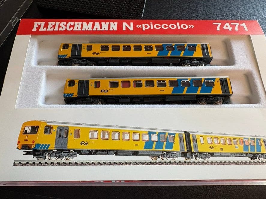 N spoor wadloper NS  piccolo  7471 onbespeeld org verpakking, Treinset, Gelijkstroom, Fleischmann, Nieuw