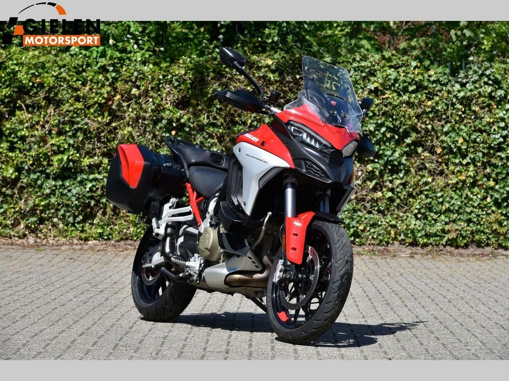 *VERKOCHT* DUCATI MULTISTRADA V4 S V4s radar/koffers/Akrapov, Motoren, Motoren | Ducati, DUCATI, 4 cilinders, Motorrijbewijs A