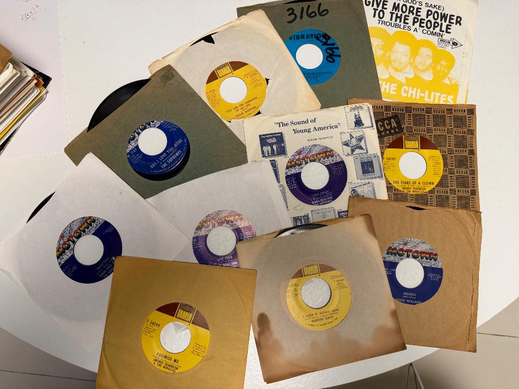 Lot of 50+ Vintage 45 RPM Records - Motown, Soul, R&B, Cd's en Dvd's, Vinyl Singles, Gebruikt, R&B en Soul, Ophalen of Verzenden
